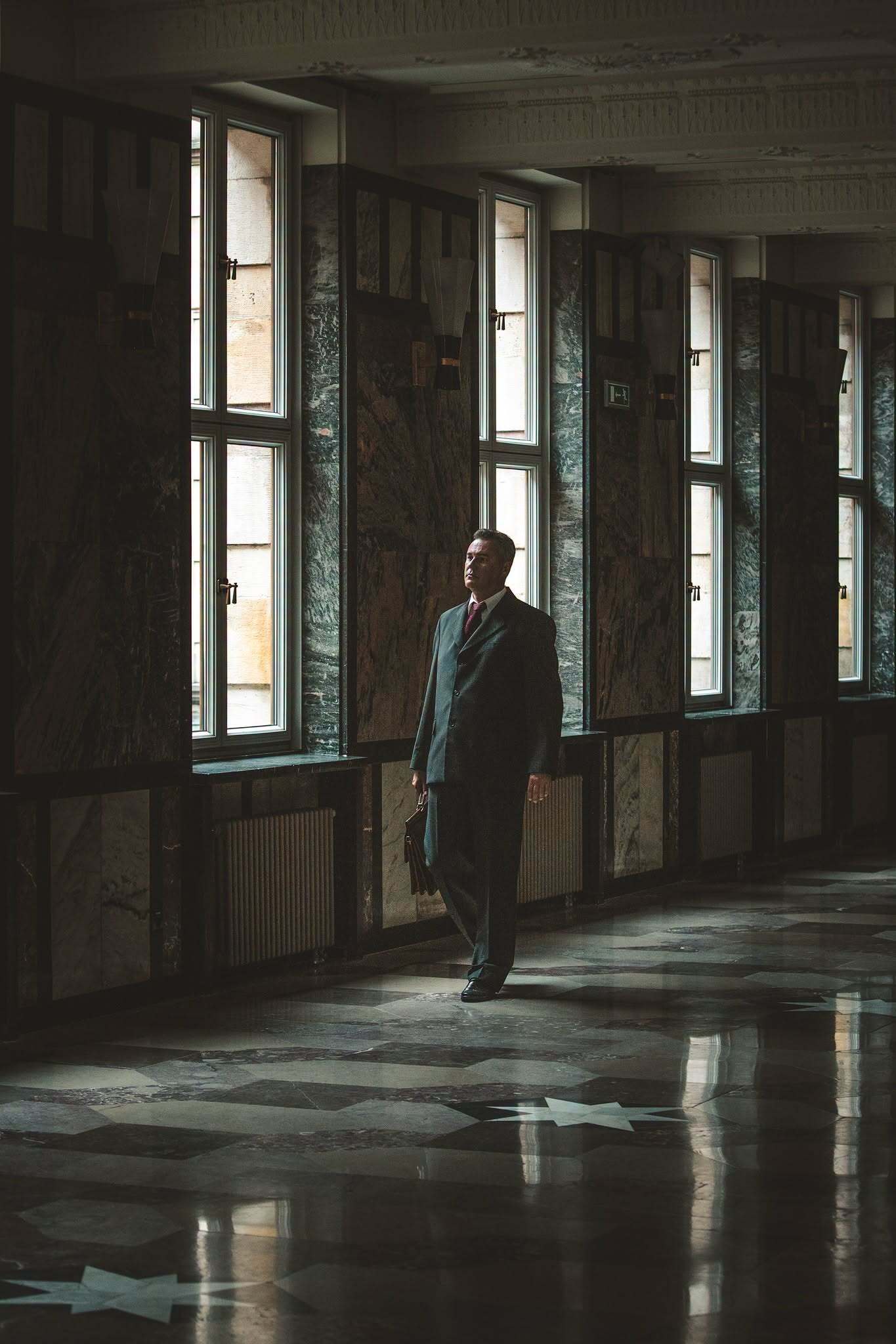 Spektakl „Gorączka żelaza” Teatru Zagłębia w Sosnowcu w Pałacu Kultury Zagłębia w Dąbrowie Górniczej. Przemysław Kania jako Edward Gierek. Sesja promocyjna. Premiera 2 października 2026