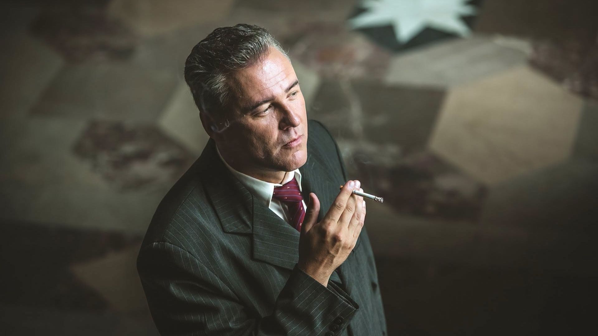 Spektakl „Gorączka żelaza” Teatru Zagłębia w Sosnowcu w Pałacu Kultury Zagłębia w Dąbrowie Górniczej. Przemysław Kania jako Edward Gierek. Sesja promocyjna. Premiera 2 pażdziernika 2026