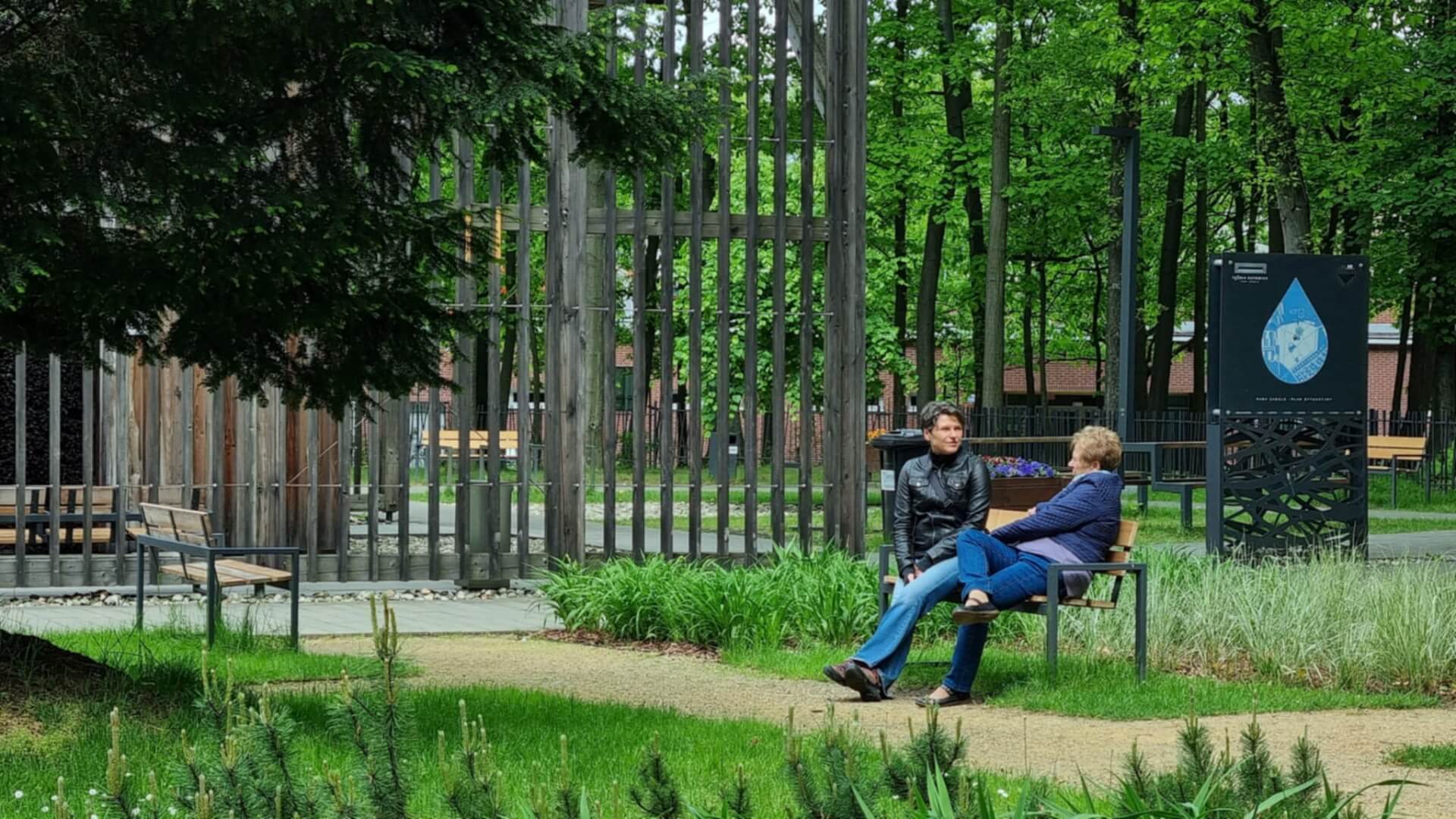 Tężnia w parku Zadole, Katowice