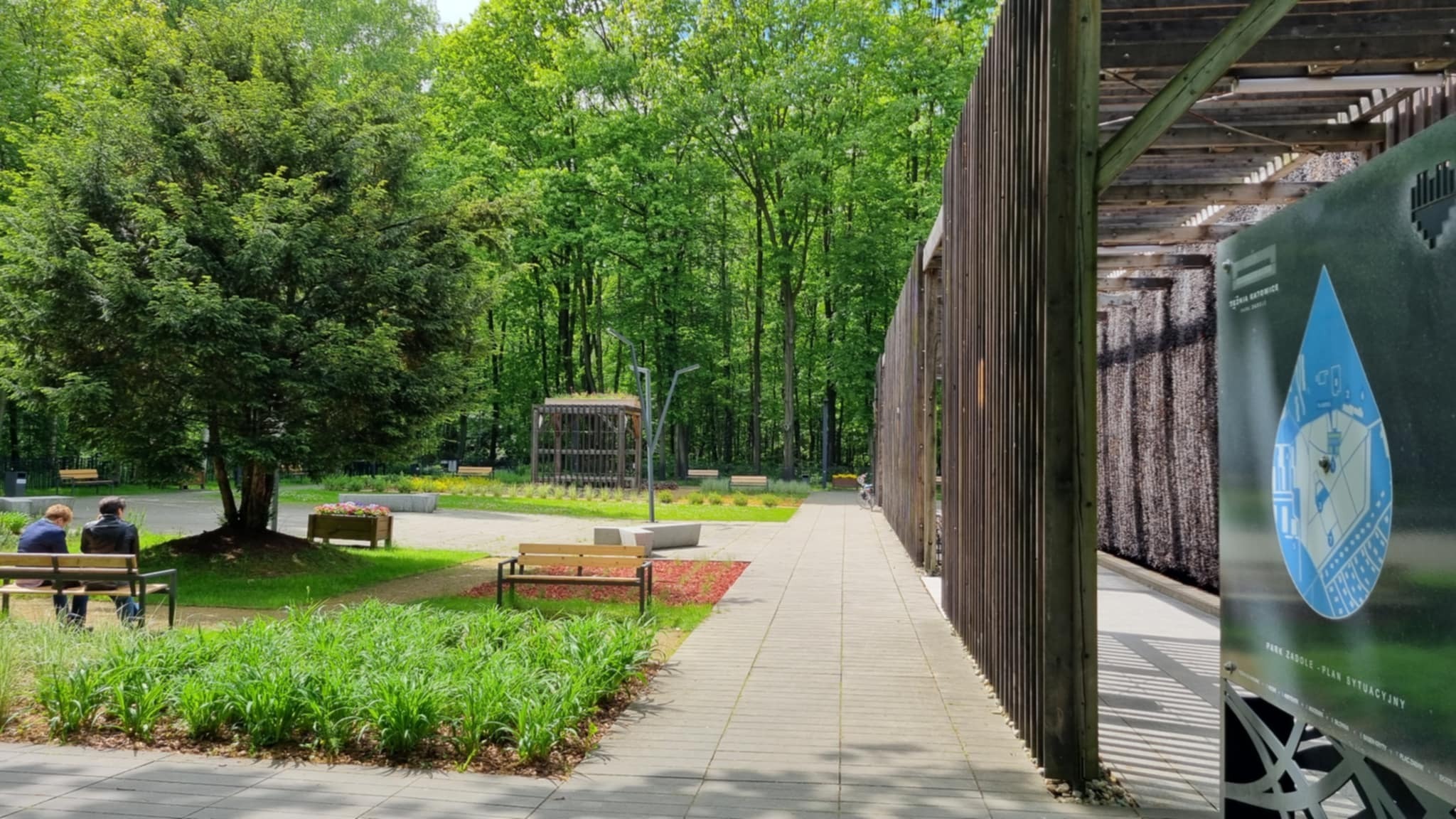 Tężnia w parku Zadole, Katowice