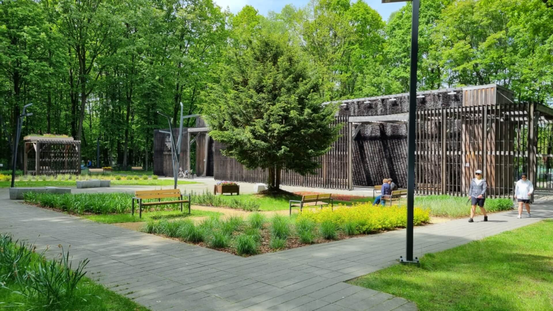 Tężnia w parku Zadole, Katowice