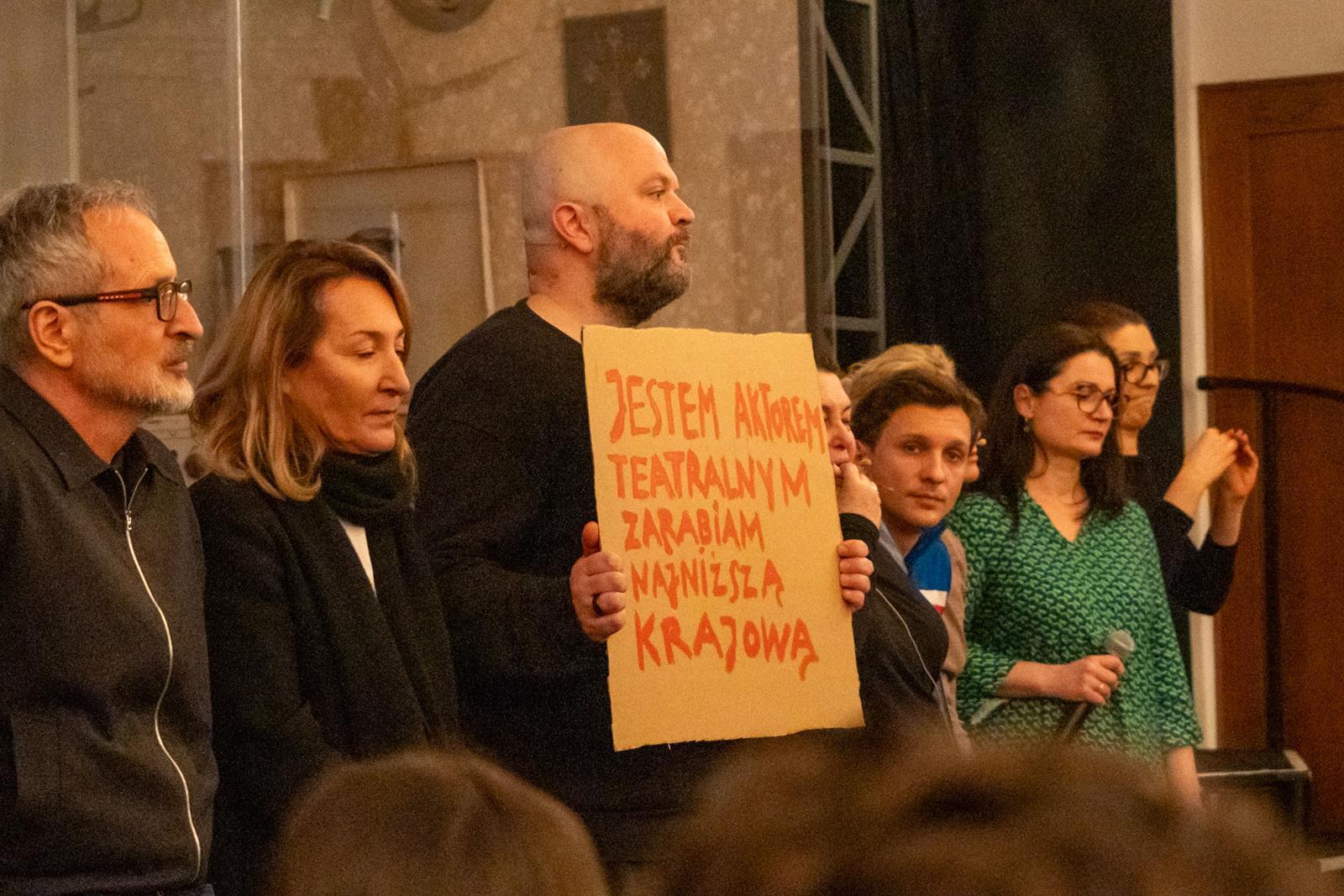Tkocze, Teatr Śląski, przed premierą