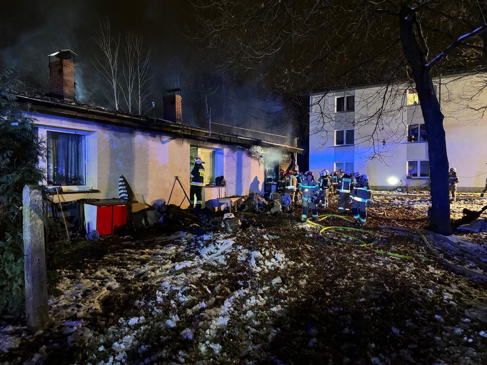 Tragiczny pożar w Pszczynie