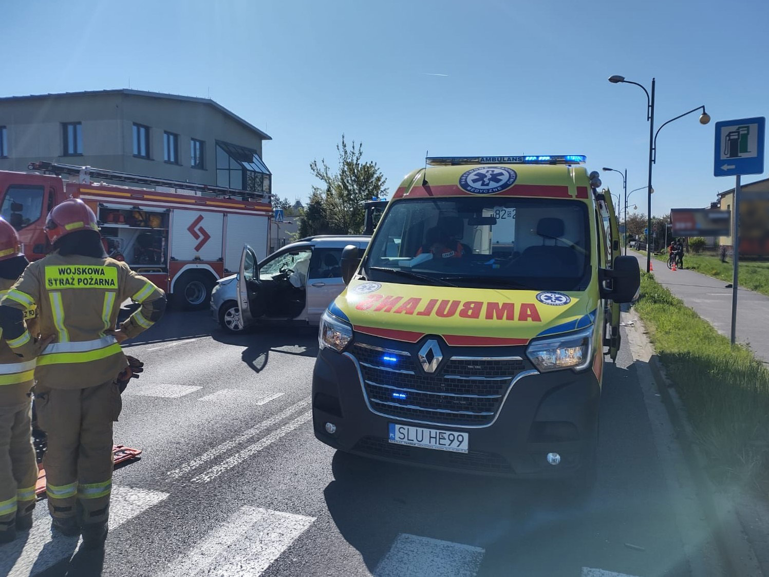 Tragiczny wypadek motocyklisty w Lublińcu