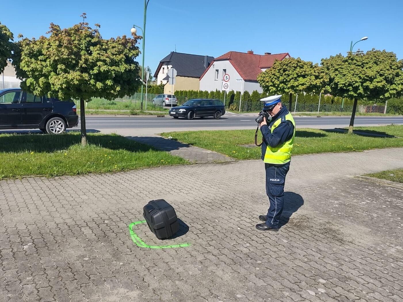 Tragiczny wypadek motocyklisty w Lublińcu