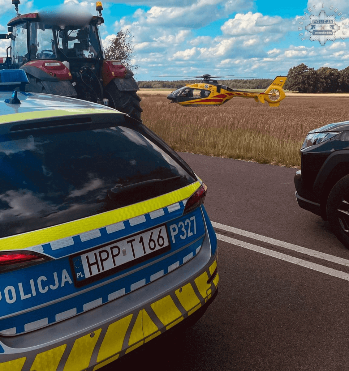 Tragiczny wypadek motocyklisty w Wojsce
