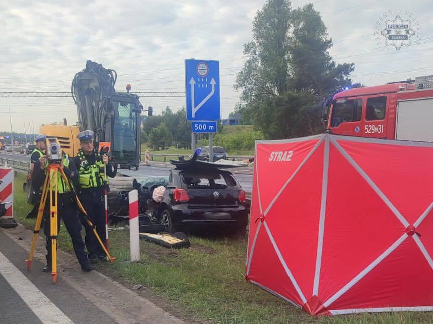 Tragiczny wypadek na A4