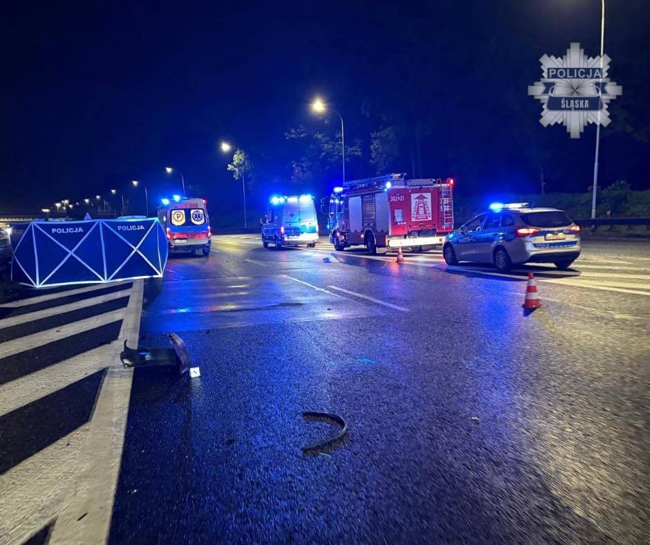 Tragiczny wypadek na autostradzie A4 w Katowicach