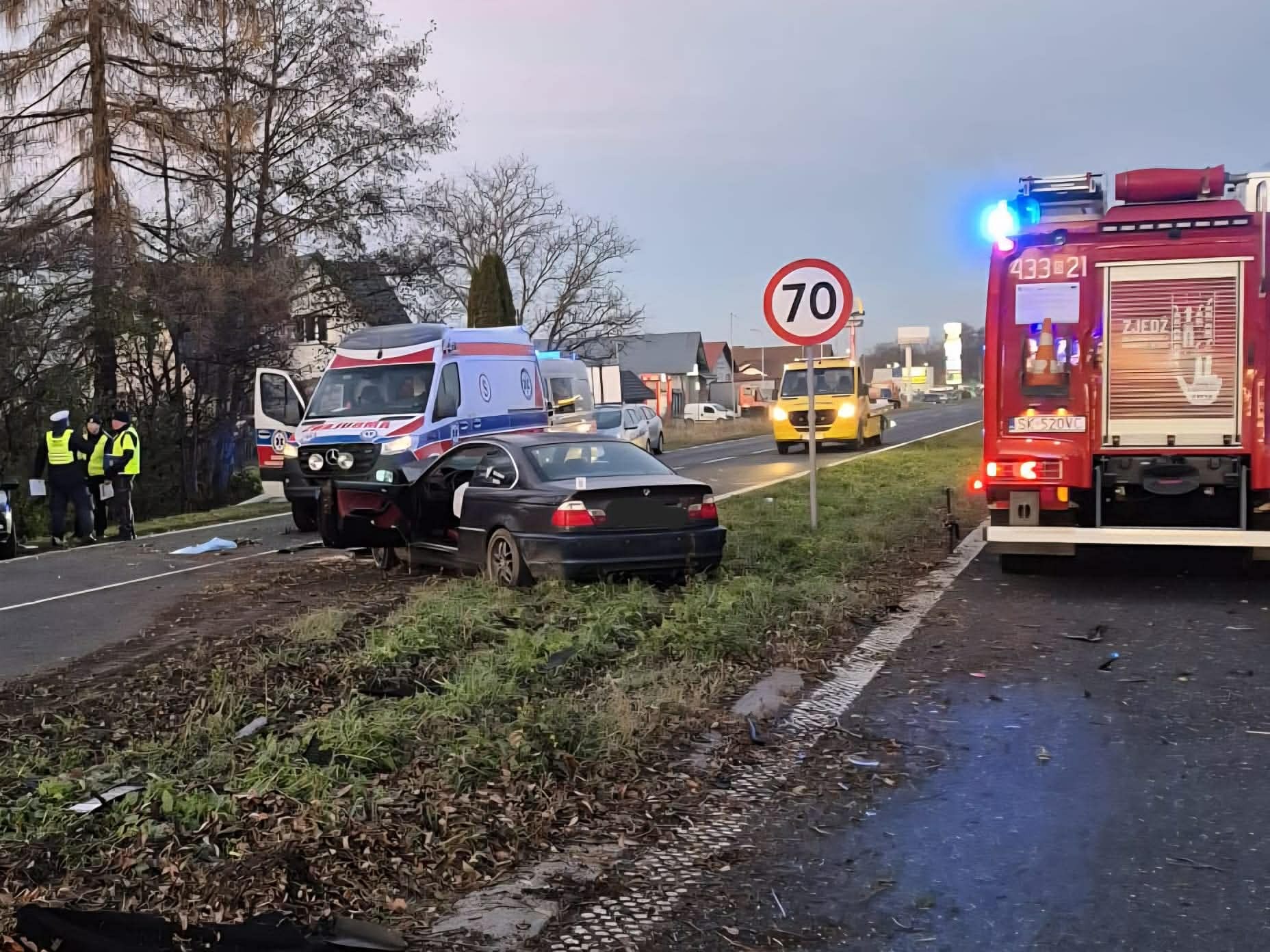 Tragiczny wypadek w Ustroniu