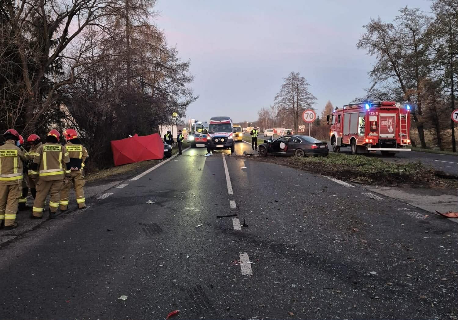 Tragiczny wypadek w Ustroniu