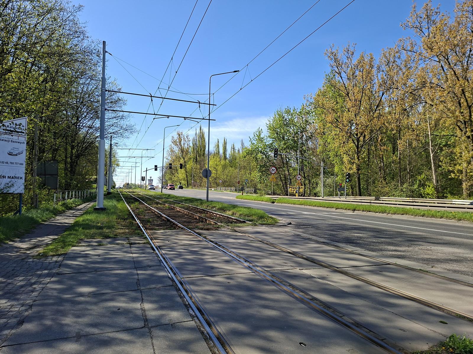 Tramwaj Bytom, Łagiewniki Cmentarz