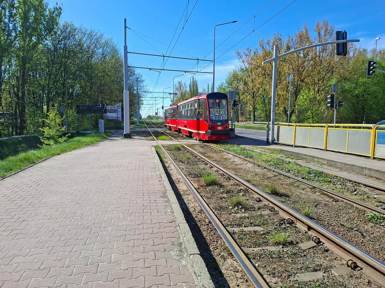 Tramwaj Bytom, Łagiewniki Cmentarz