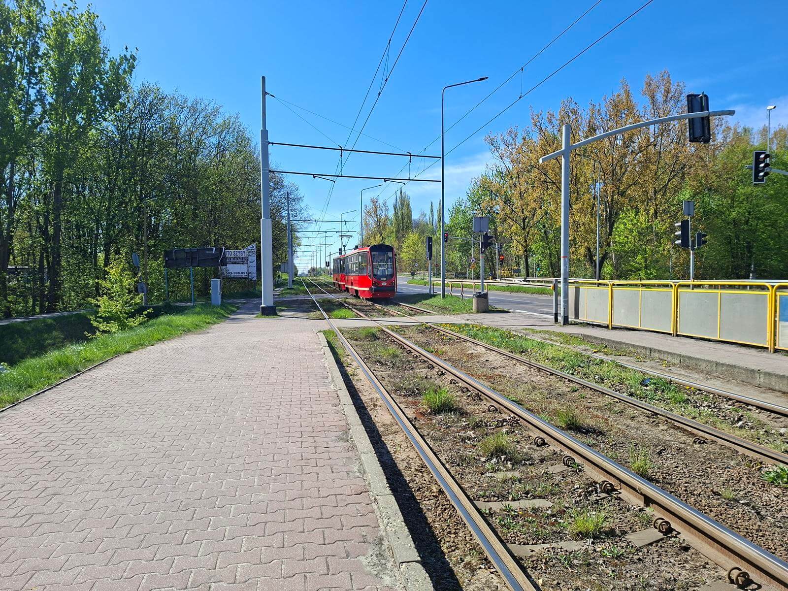 Tramwaj Bytom, Łagiewniki Cmentarz