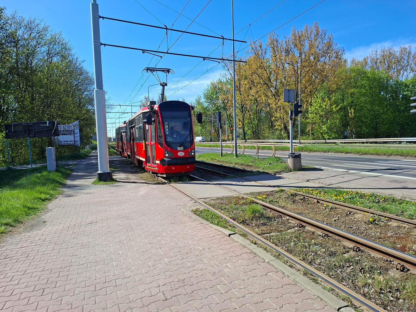 Tramwaj Bytom, Łagiewniki Cmentarz