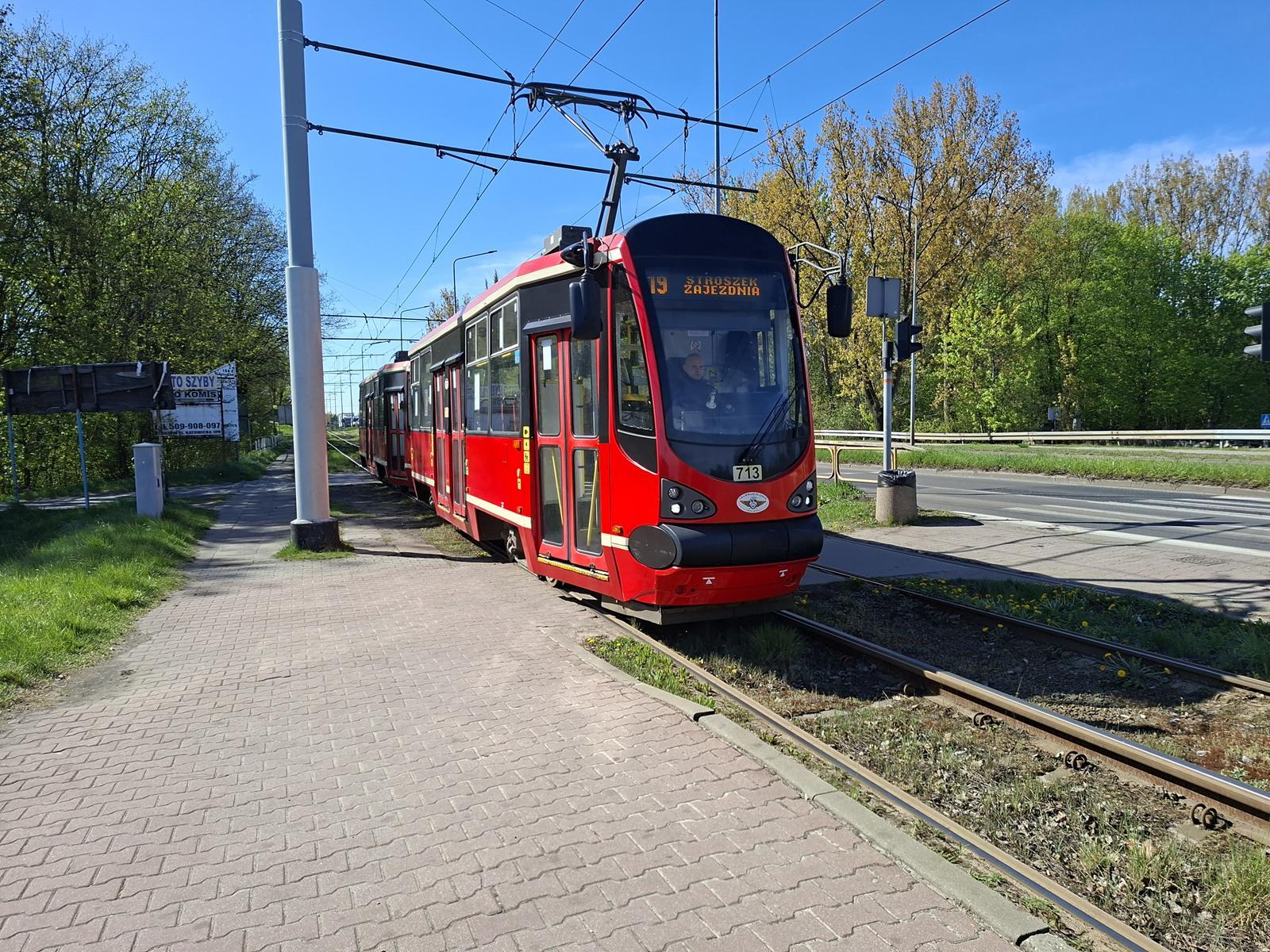 Tramwaj Bytom, Łagiewniki Cmentarz