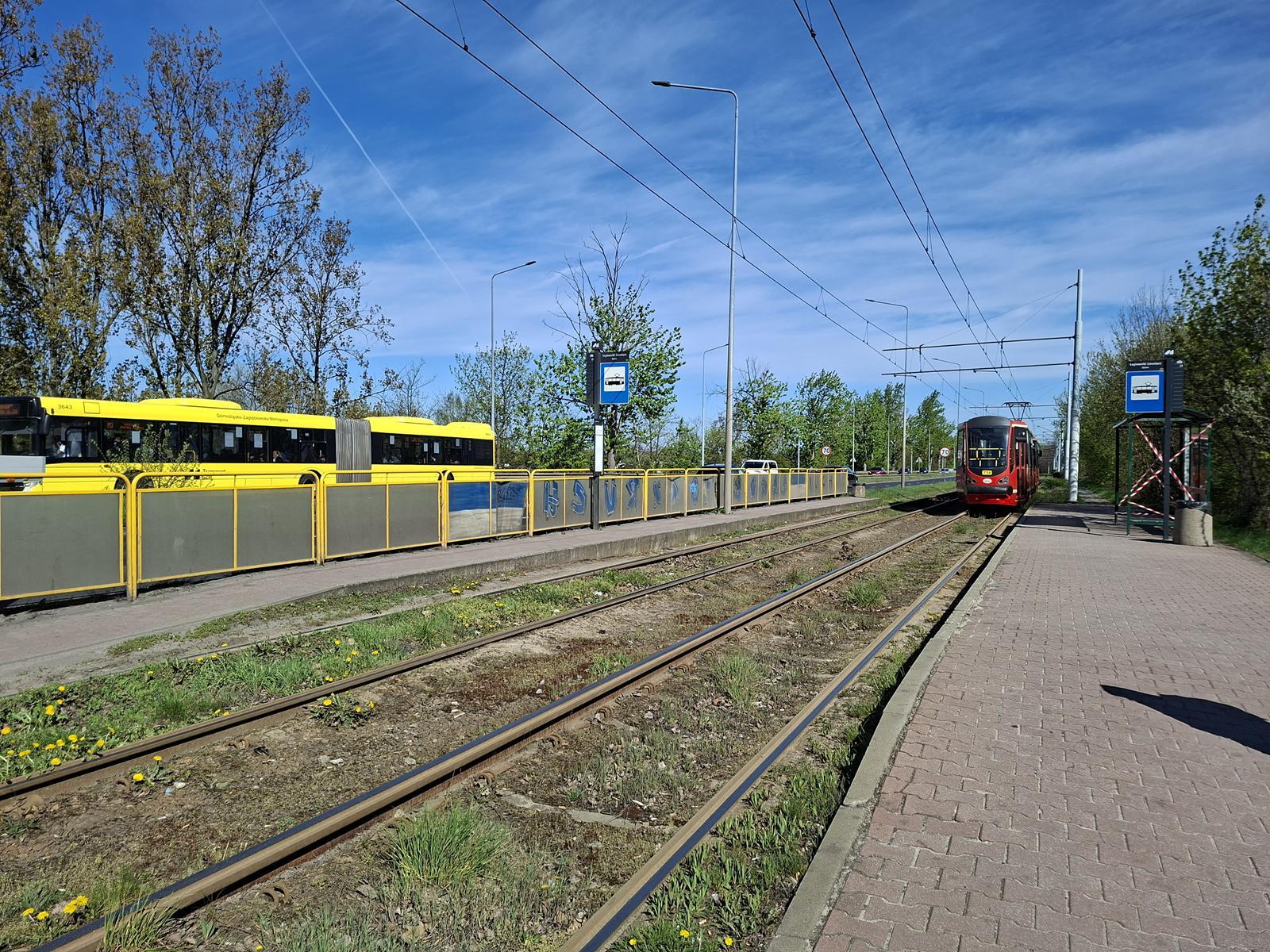 Tramwaj Bytom, Łagiewniki Cmentarz