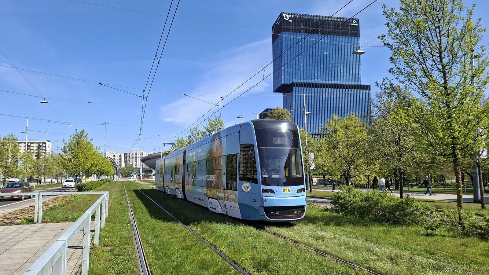 Tramwaj, al. Korfantego Katowice