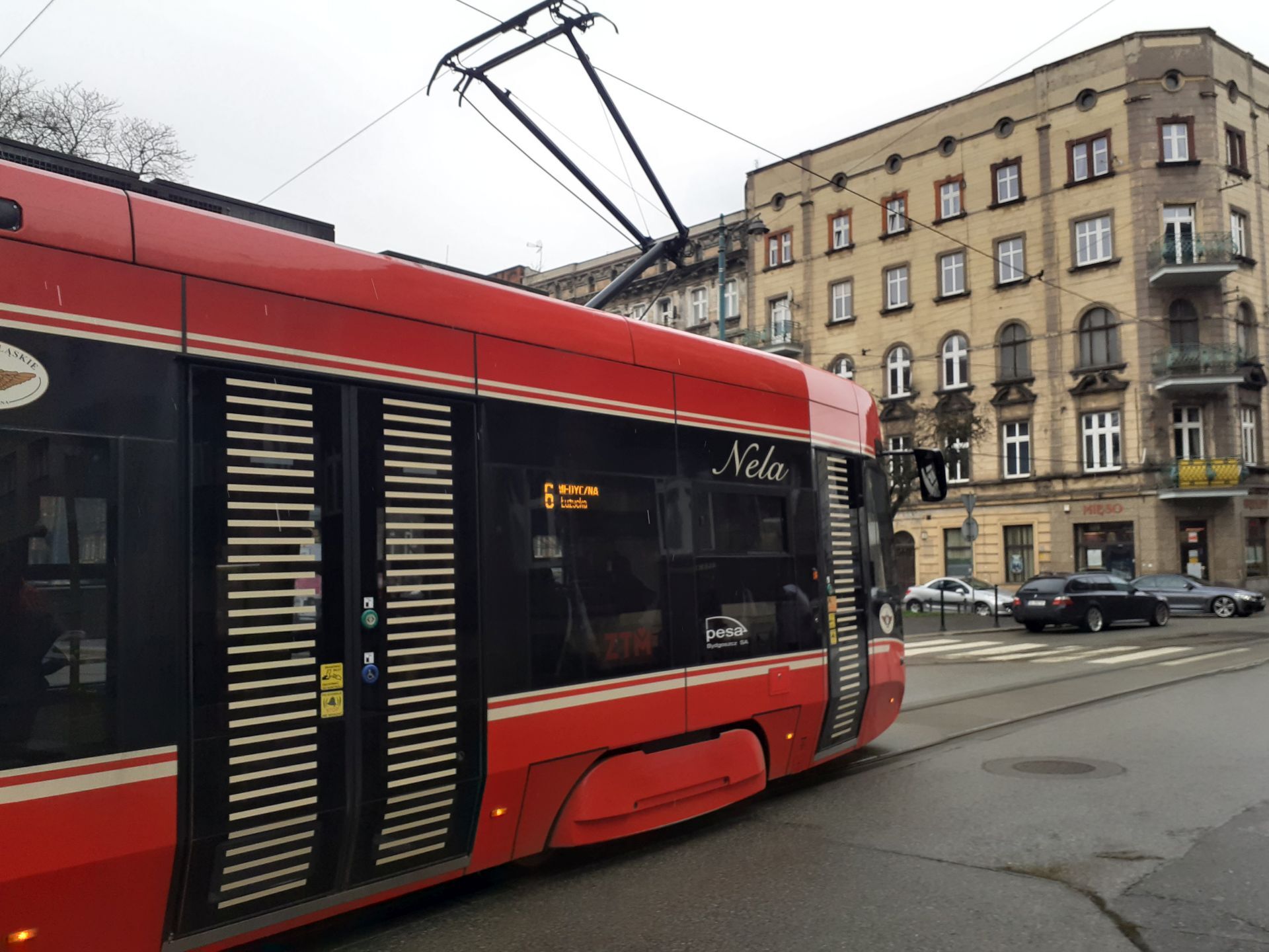 Tramwaj plac Sikorskiego Bytom MIW