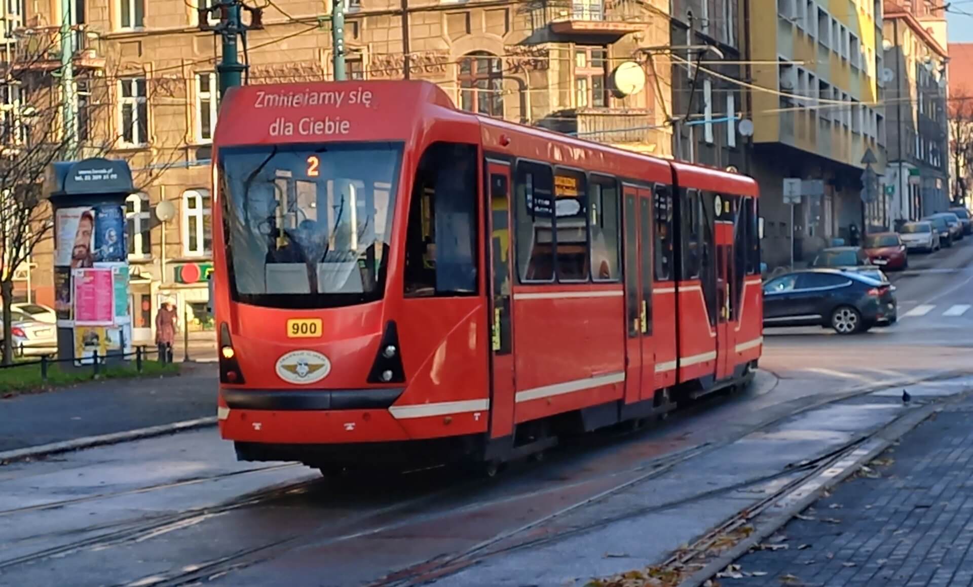 Tramwaj plac Sikorskiego Bytom