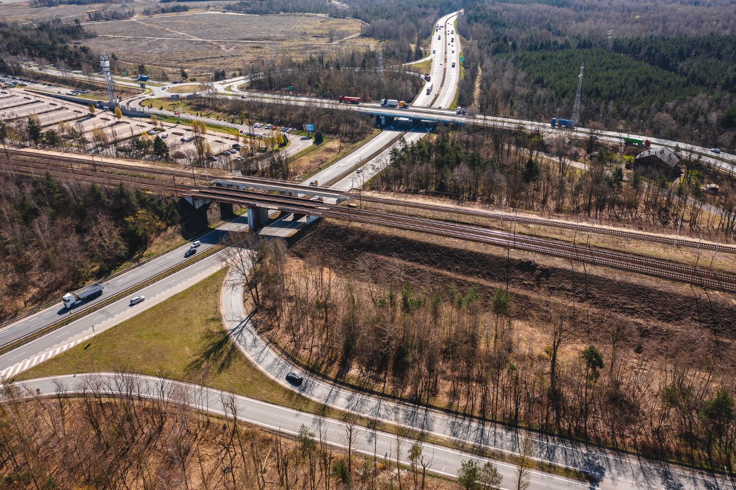 Trasa S1 Dąbrowa Górnicza, węzeł Jęzor