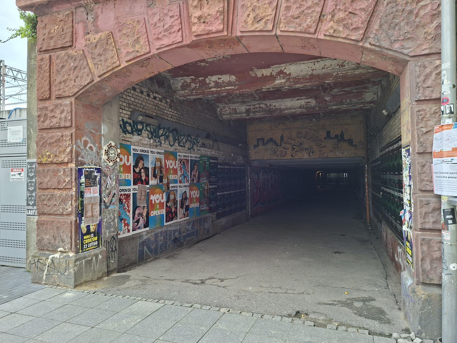 Tunel Mariacka-Wojewódzka przed zamknięciem