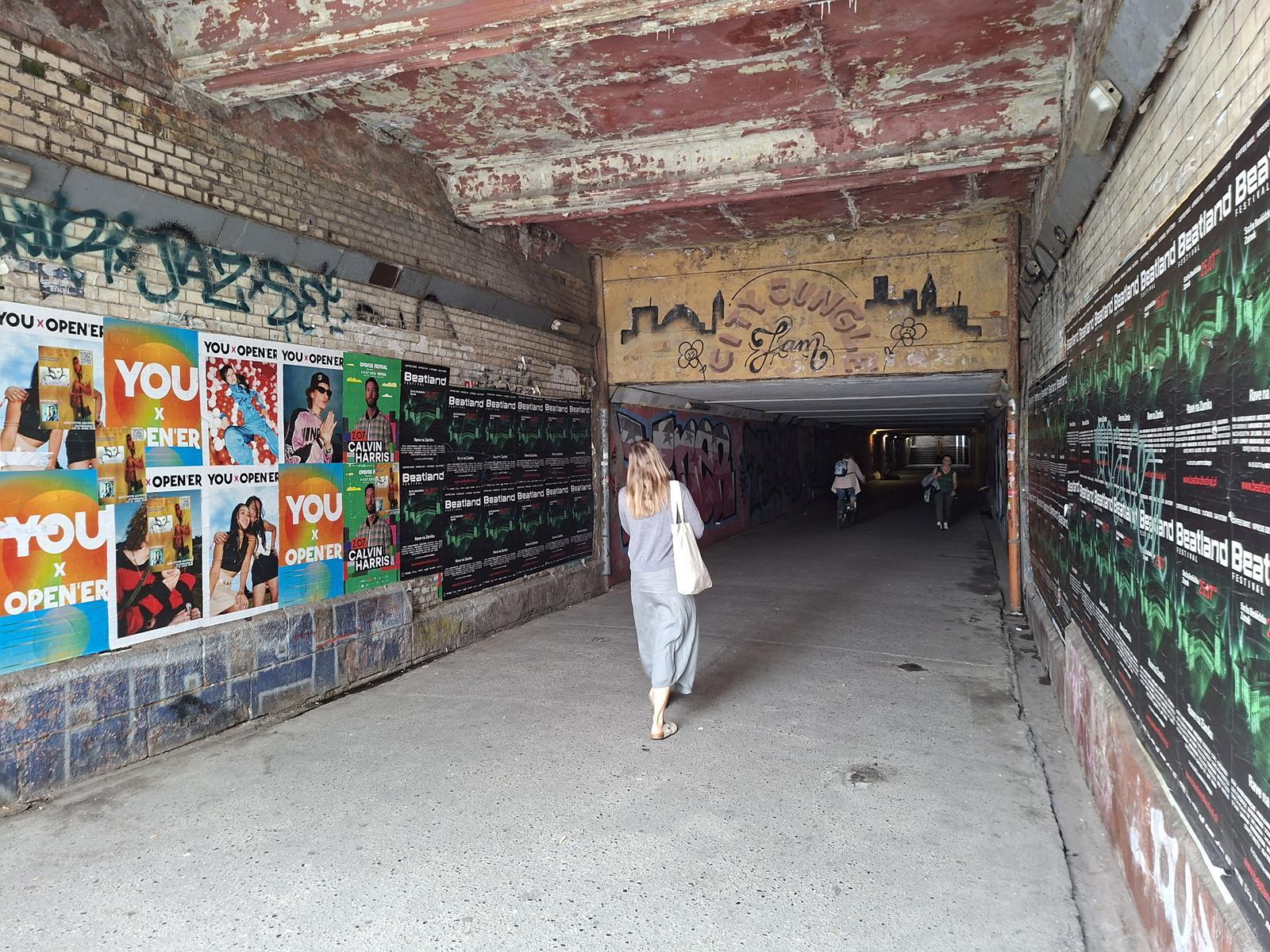 Tunel Mariacka-Wojewódzka przed zamknięciem