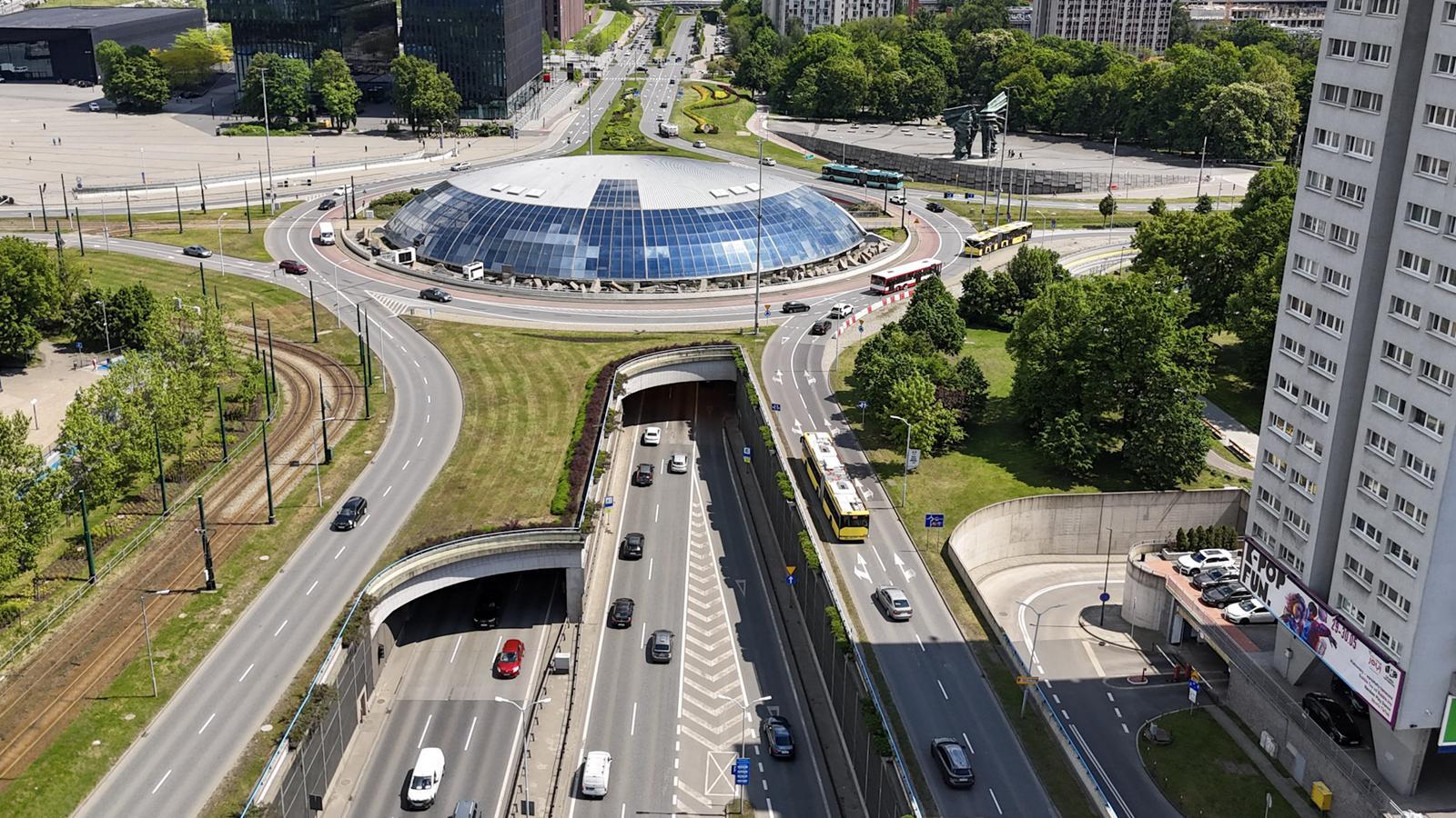 Tunel pod Rondem w Katowicach