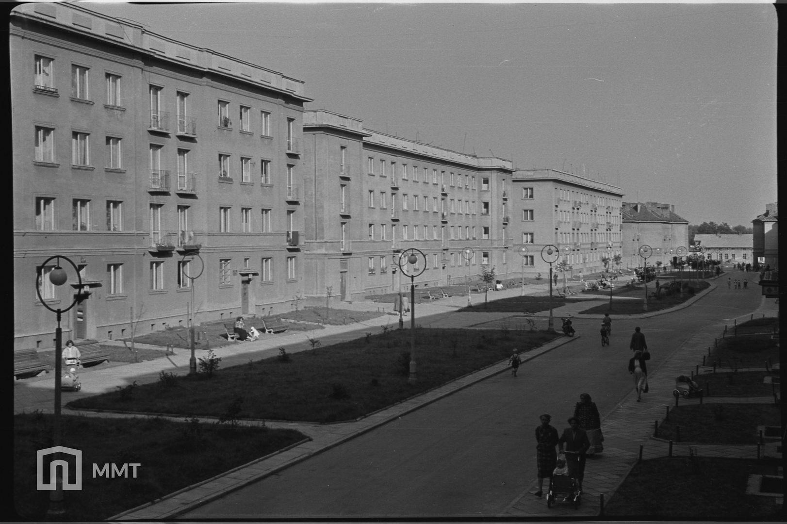 Tychy Osiedle A Ul Wincentego Pstrowskiego Obecnie Arkadowa Fot Zygmunt Kubskl via Muzeum Miasta Tychy 1960 1969 02