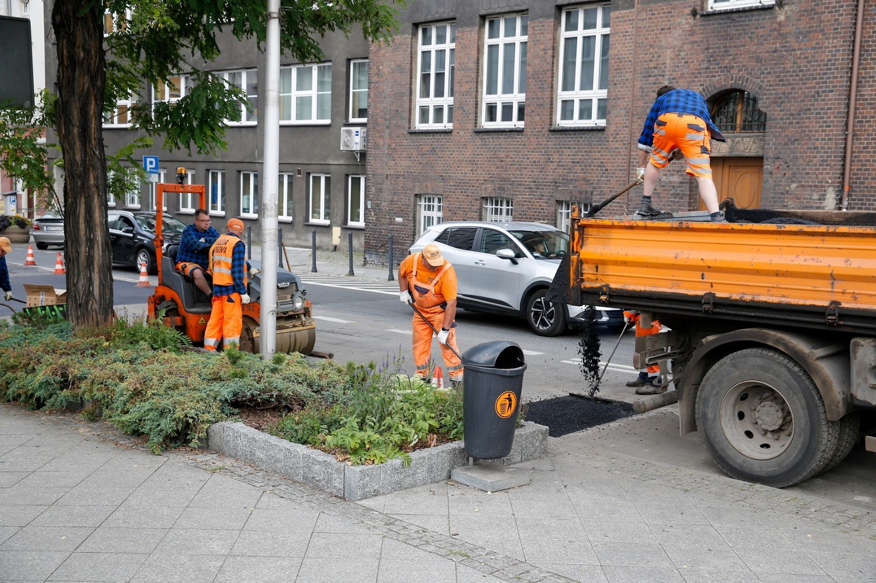 Ulica Jagiellońska Katowice remont