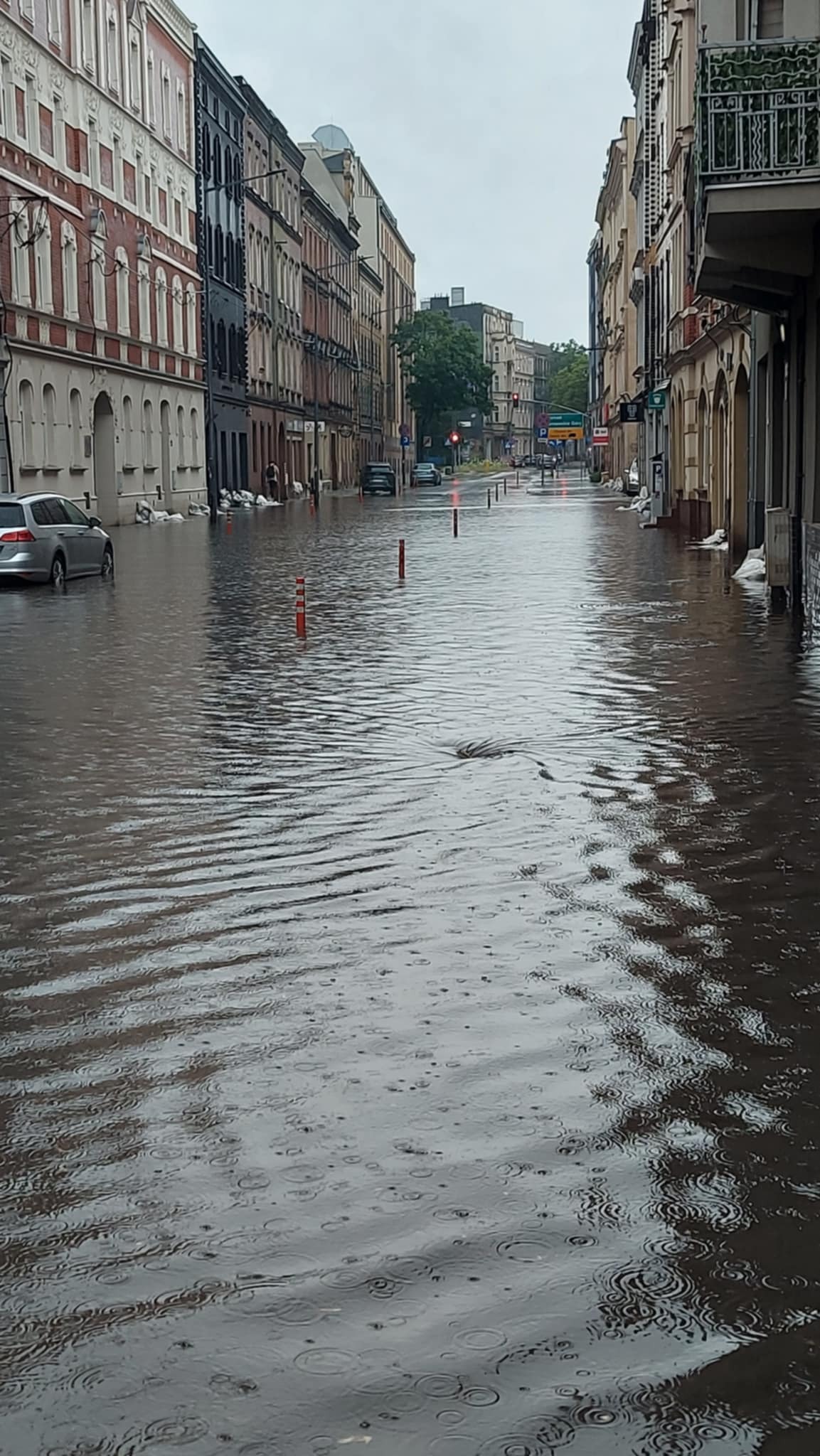 Ulica Piłsudskiego, Bytom, 8 lipca 2025