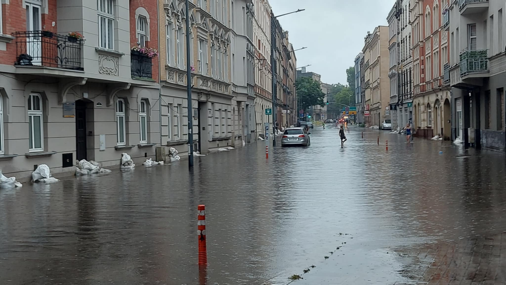 Ulica Piłsudskiego, Bytom, 8 lipca 2025