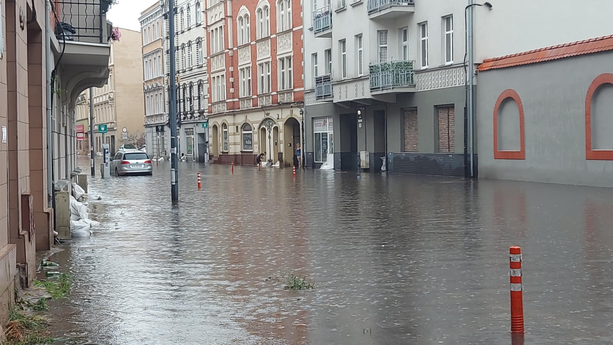 Ulica Piłsudskiego, Bytom, 8 lipca 2025