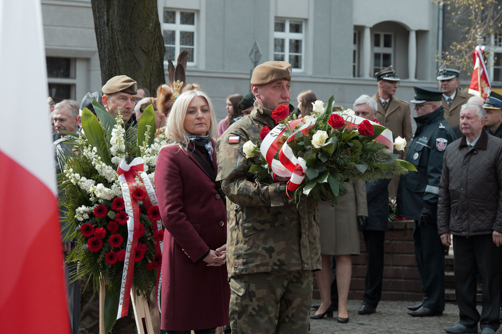 Uroczystosci w Katowicach w 86. rocznicę Zbrodni Katyńskiej