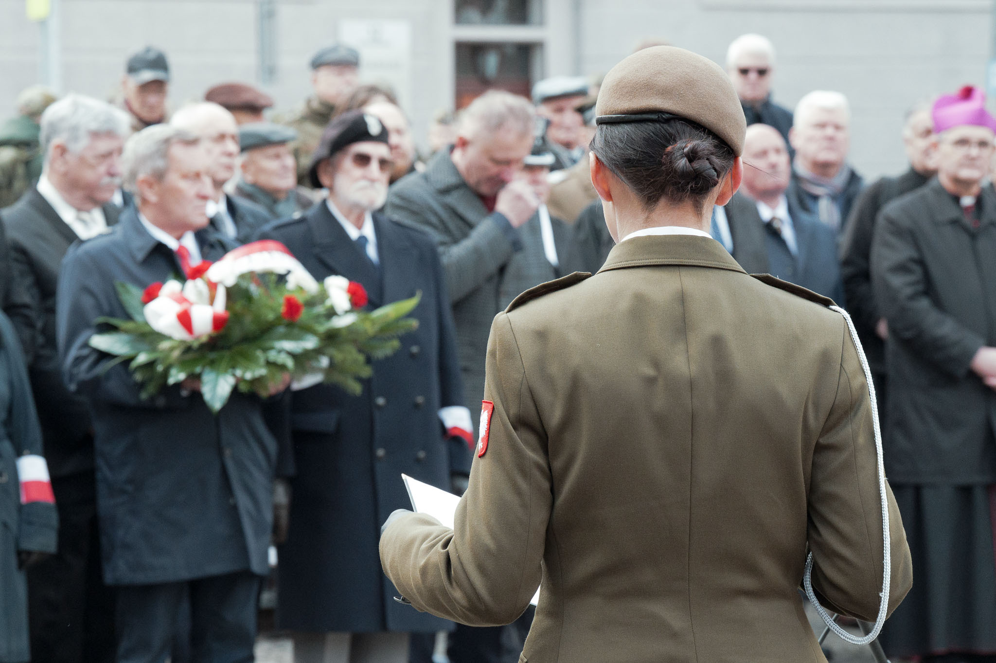 Uroczystosci w Katowicach w 86. rocznicę Zbrodni Katyńskiej