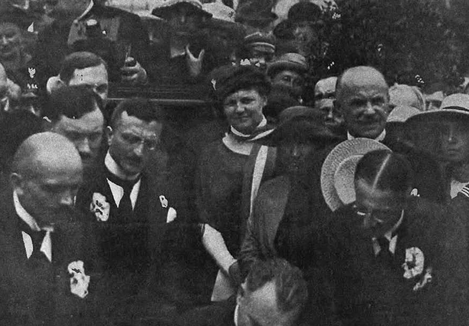 Uroczystości w Katowicach 16 lipca 1922 roku