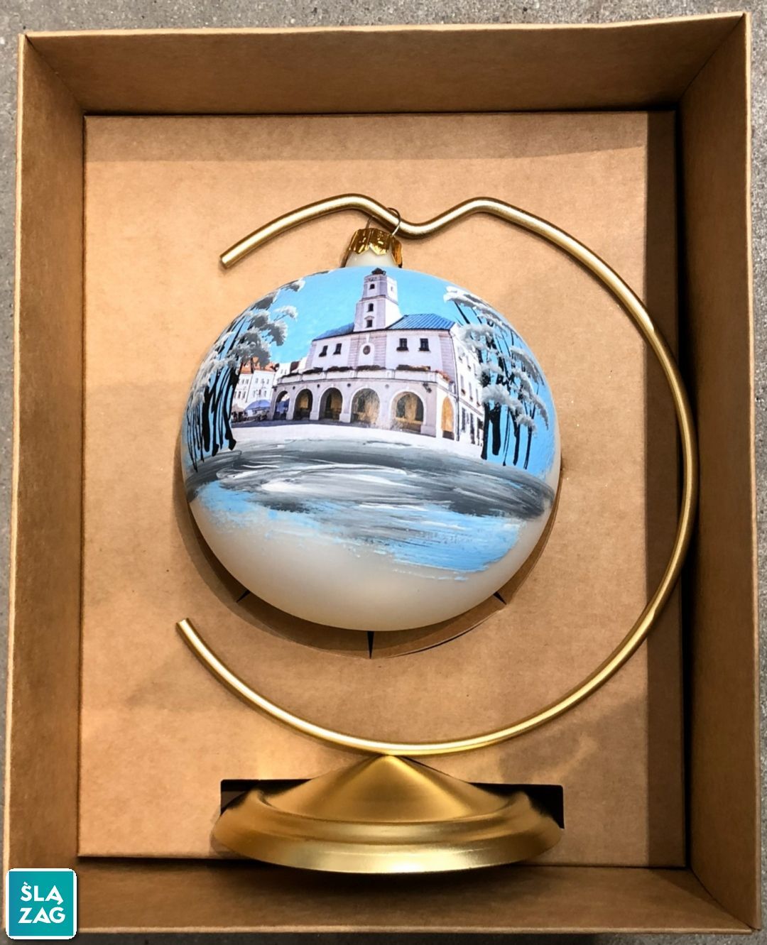 Bombka «Vitbis». Gliwice. Wzór II – Ratusz. 13 grudnia 2025.