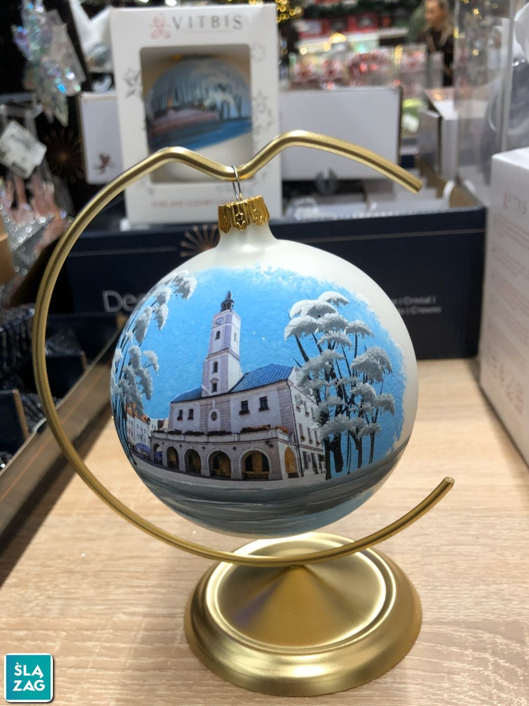 Bombka «Vitbis». Gliwice. Wzór II – Ratusz. 13 grudnia 2025.