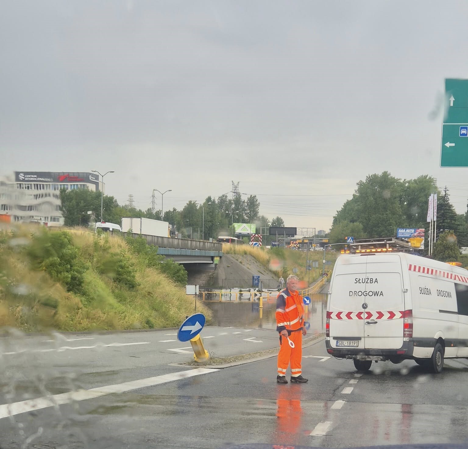 Wiadukt IKEA 17 lipca 2025