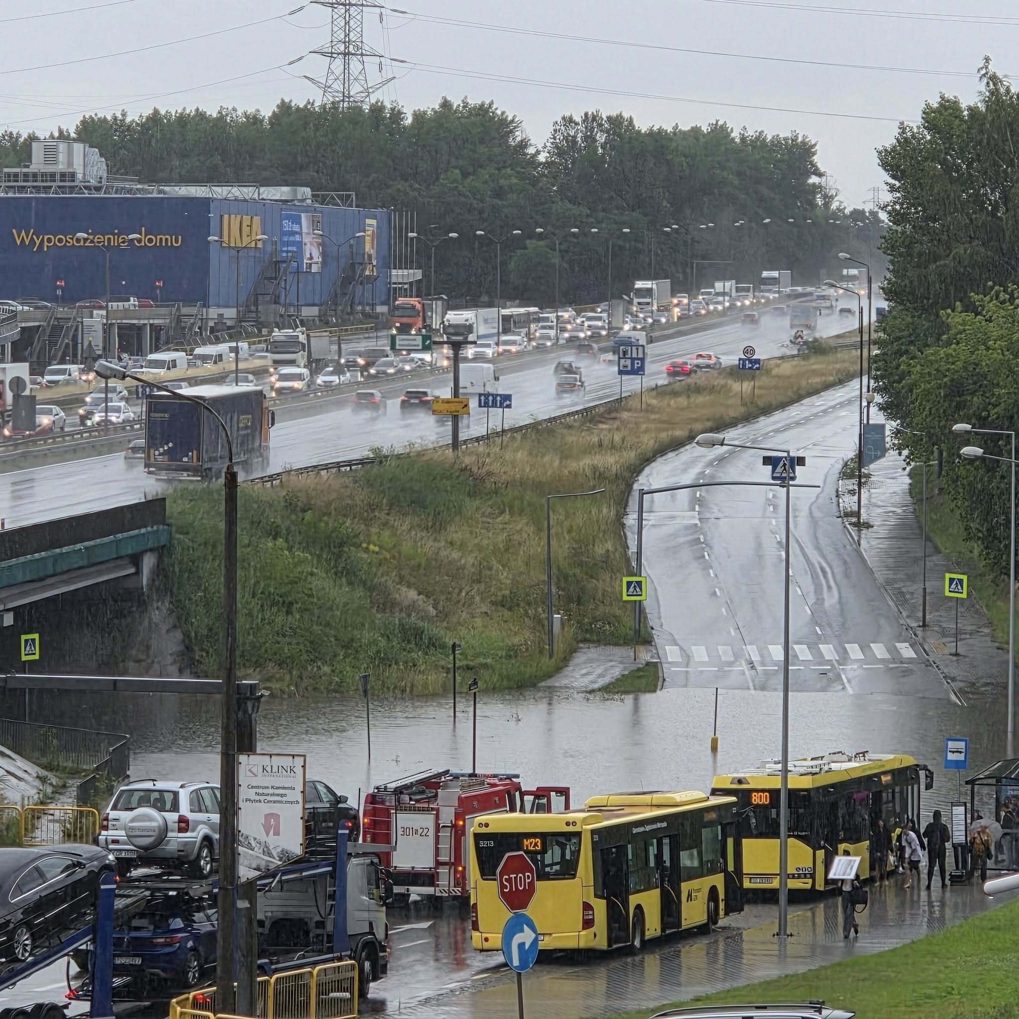 Wiadukt IKEA 17 lipca 2025