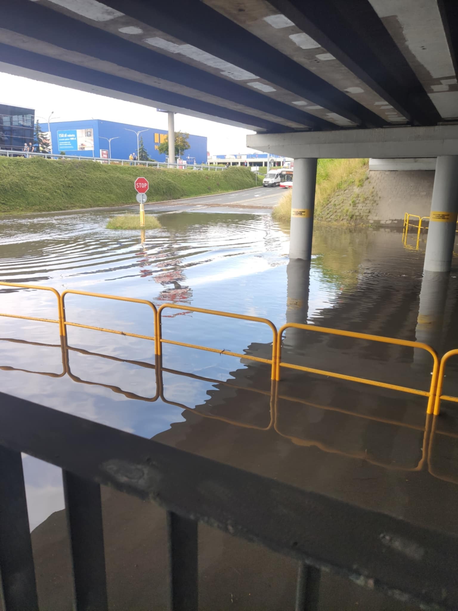 Wiadukt kolo IKEA Katowice