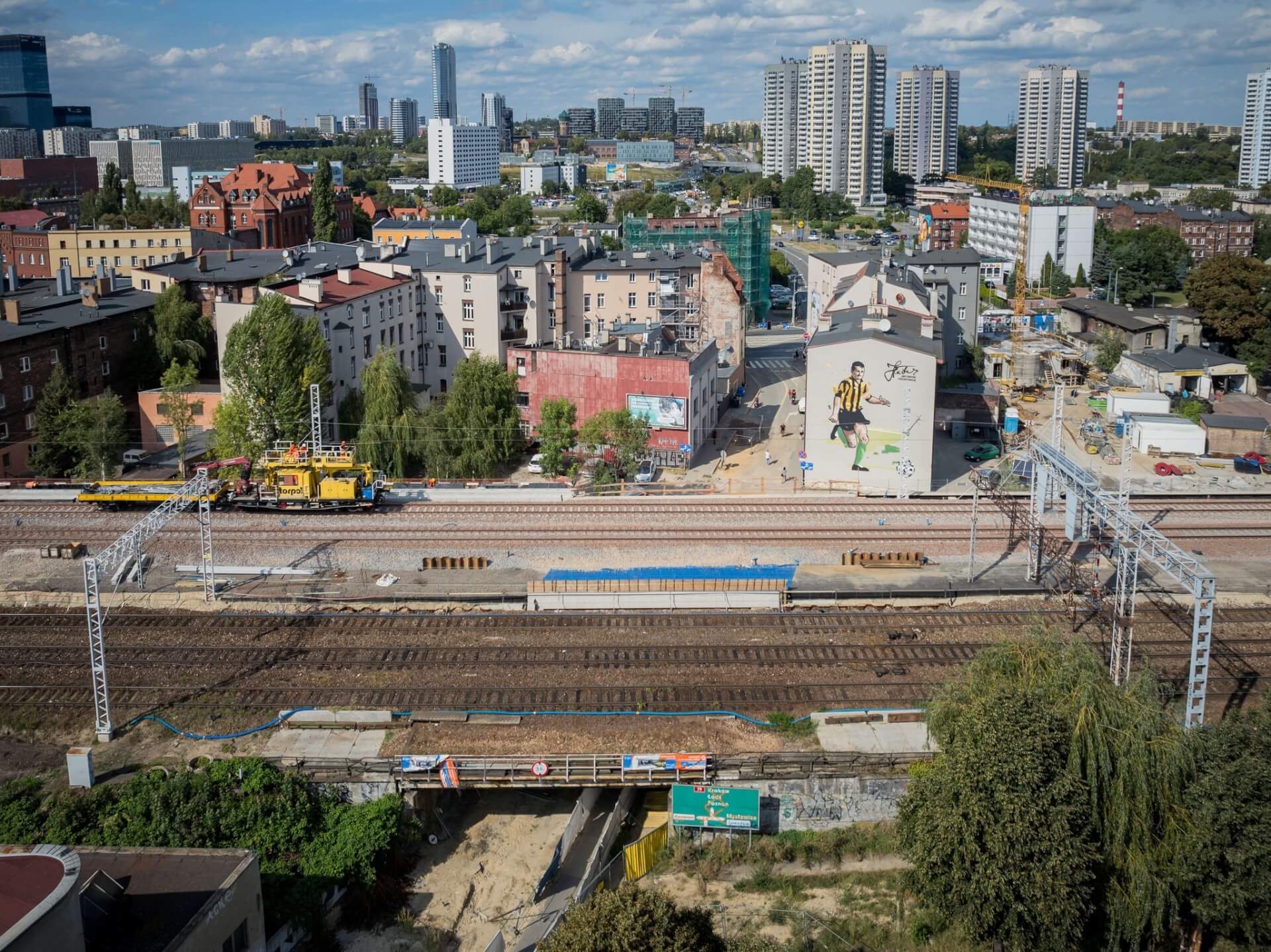 Wiadukt przy Granicznej (październik 2025)