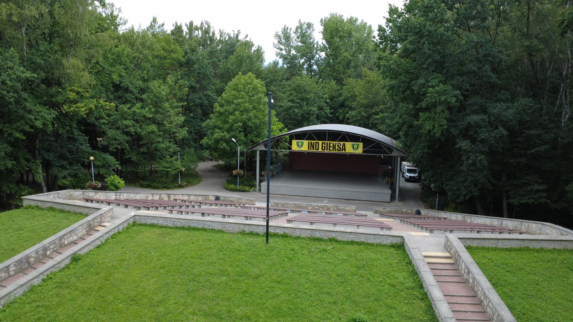 Widok na amfiteatr