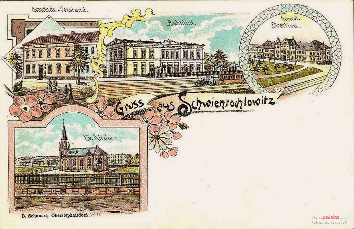 Nazwa Świętochlowice została zgermanizowana, ale potem bezmyślnie spolszczona na Świętochłowice