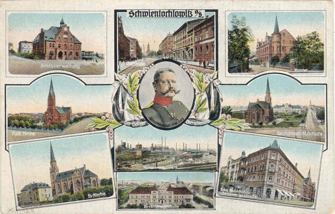 Nazwa Świętochlowice została zgermanizowana, ale potem bezmyślnie spolszczona na Świętochłowice