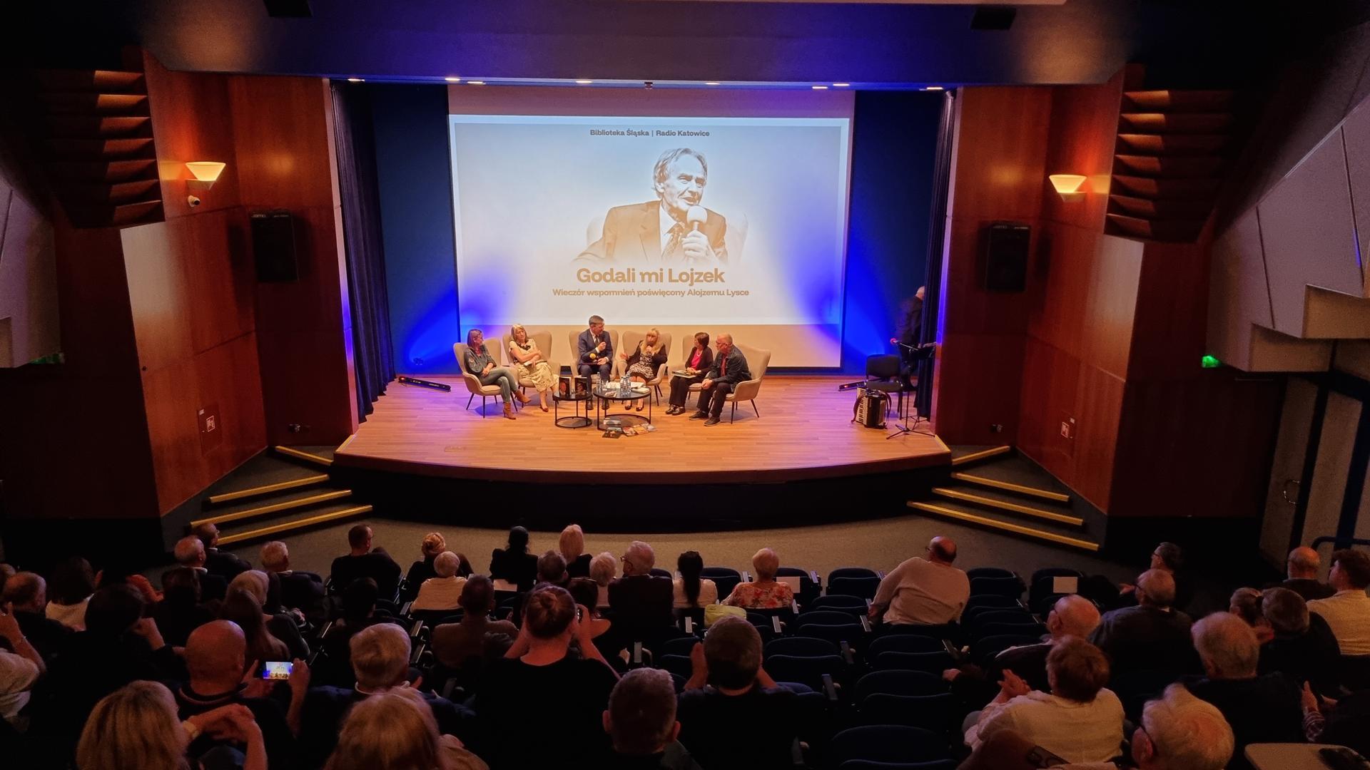 Wieczór wspomnień o Alojzym Lysce w Bibliotece Śląskiej 18