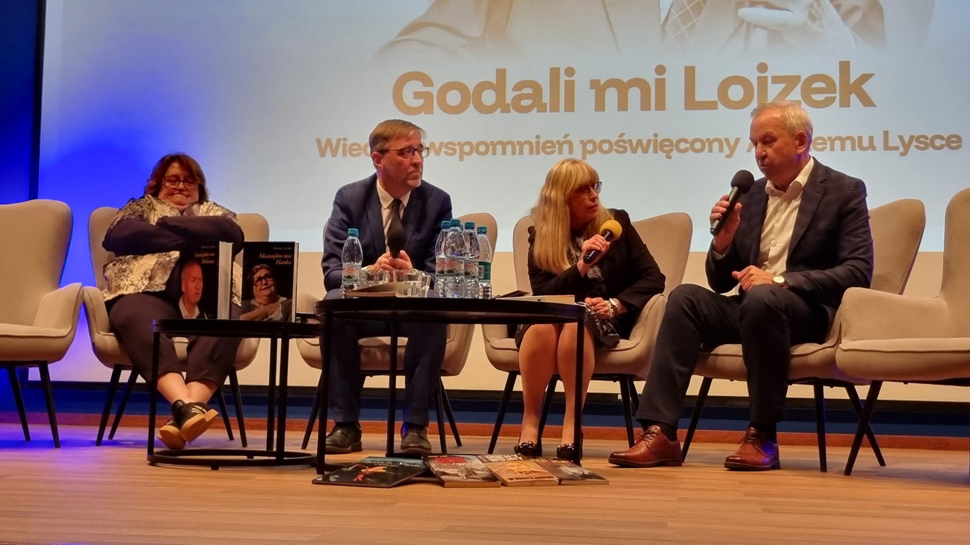 Wieczór wspomnień o Alojzym Lysce w Bibliotece Śląskiej 50