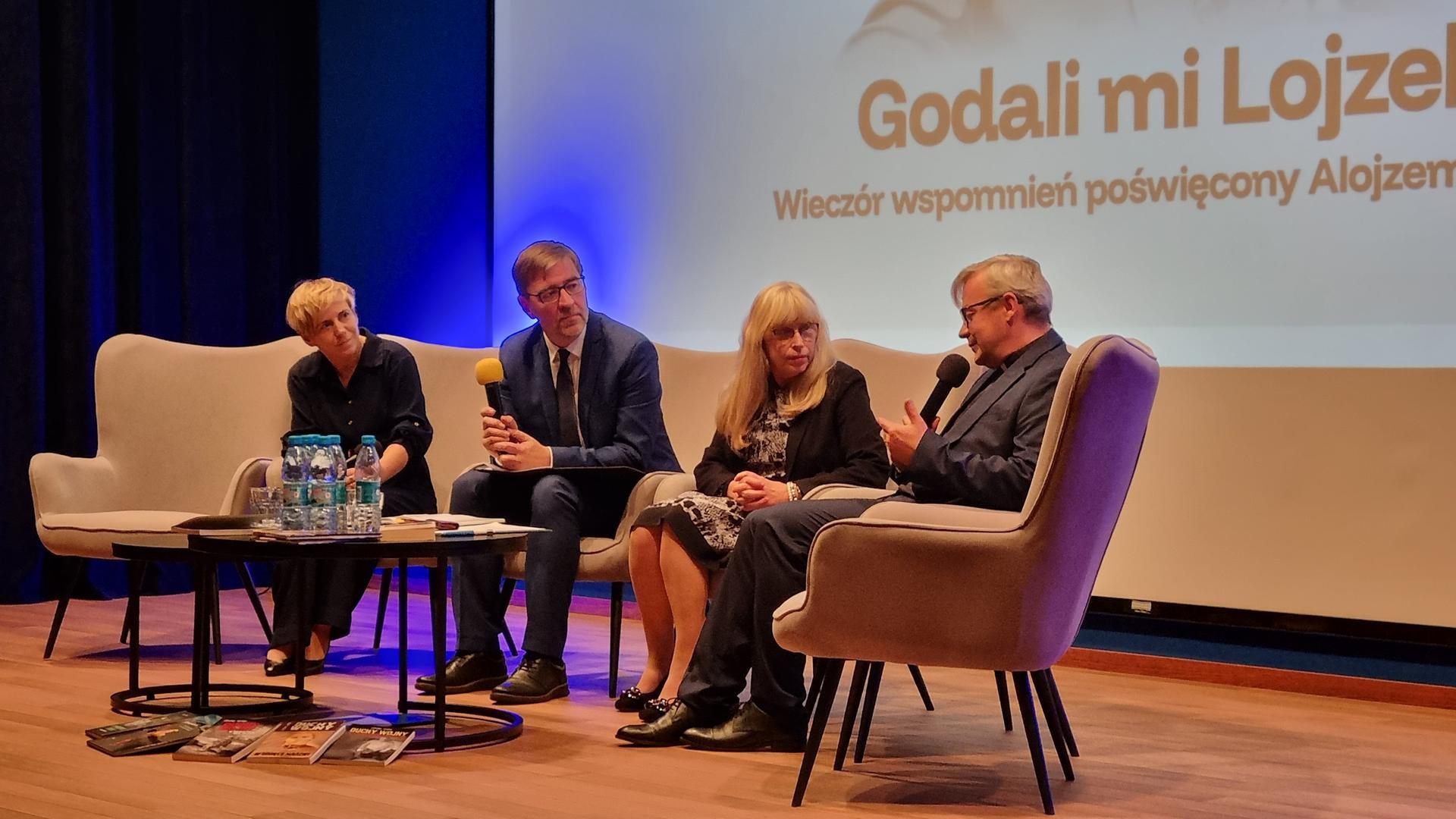 Wieczór wspomnień o Alojzym Lysce w Bibliotece Śląskiej 63
