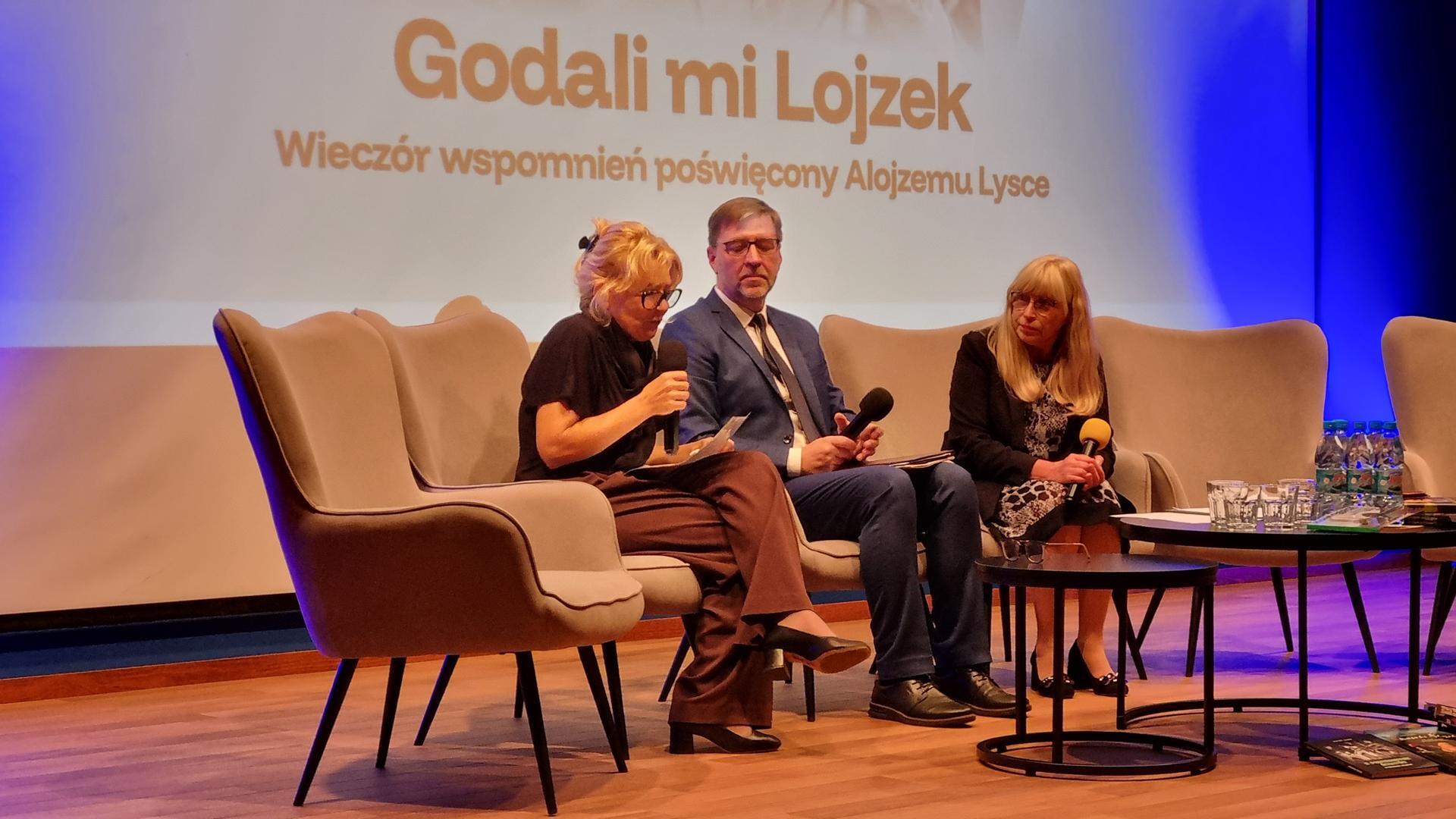 Wieczór wspomnień o Alojzym Lysce w Bibliotece Śląskiej 70