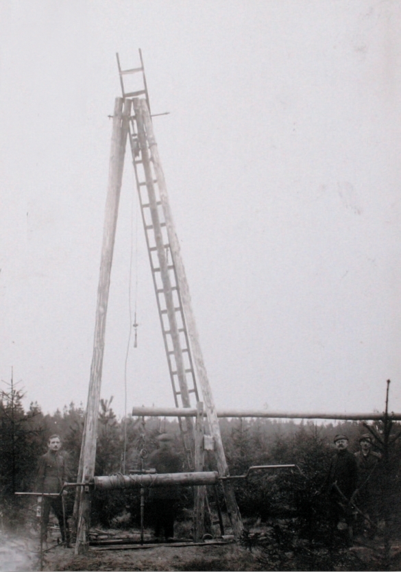 Wieża wiertnicza kopalni Segiet