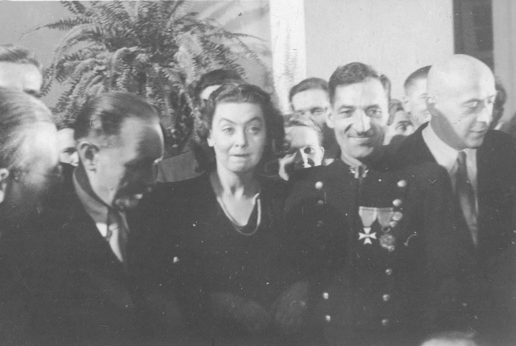 Wincenty Pstrowski na komunistycznym balu sylwestrowym